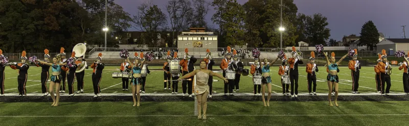BAND NIGHT SEASON CLOSES OUT IN RIDGE